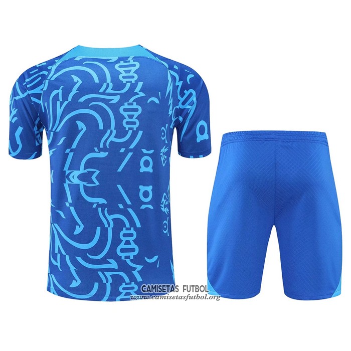 Chandal del Chelsea Manga Corta 2022/2023 Azul - Pantalon Corto